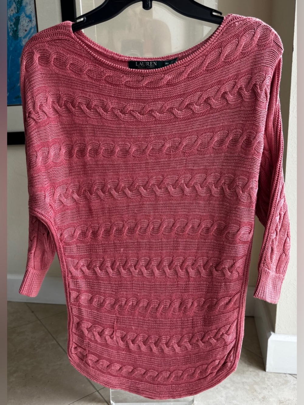Silky knit sweater like new